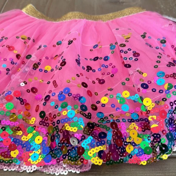 Sweet Wink Raspberry Confetti Tutu - 2-4Y - Brand New - NWT - Picture 6 of 13
